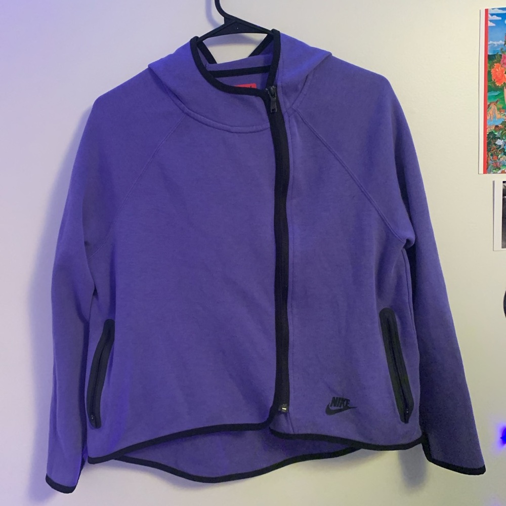 Purple Nike hoodie